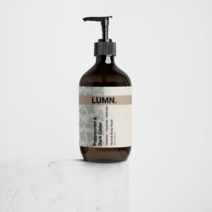 Hand & Body Wash, Peppermint & Dark Cedar - Image 3
